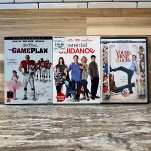 Family Comedy DVD Trio • The Game Plan • Parental Guidance • Yours Mine & Ours